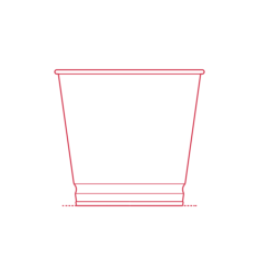 Objects Plant Pots Ikea Bintje Plant Pot Laser Cut Svg File, Free Vectors File